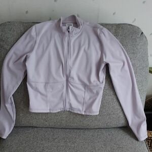 Victoria's Secret Pink Light Purple Fitted Athletic Jacket